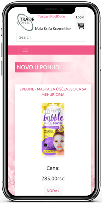 cosmetics mobile optimization website