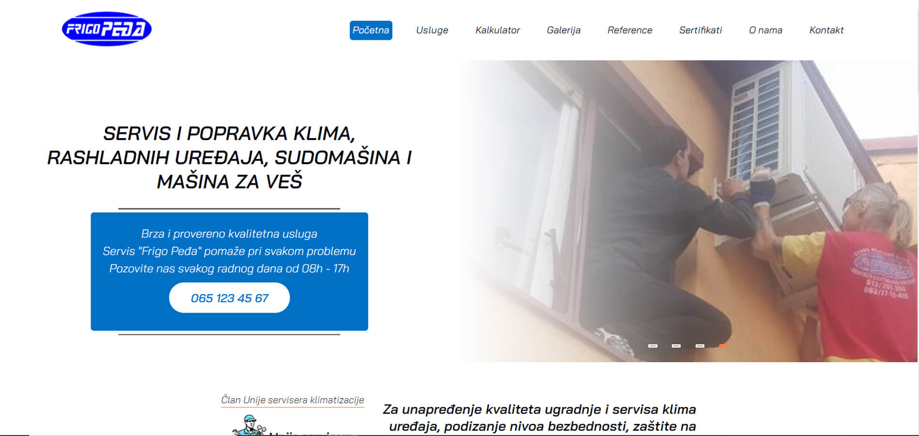 frigo service website