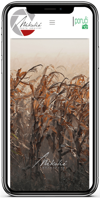 photo industry studio mobile optimization website