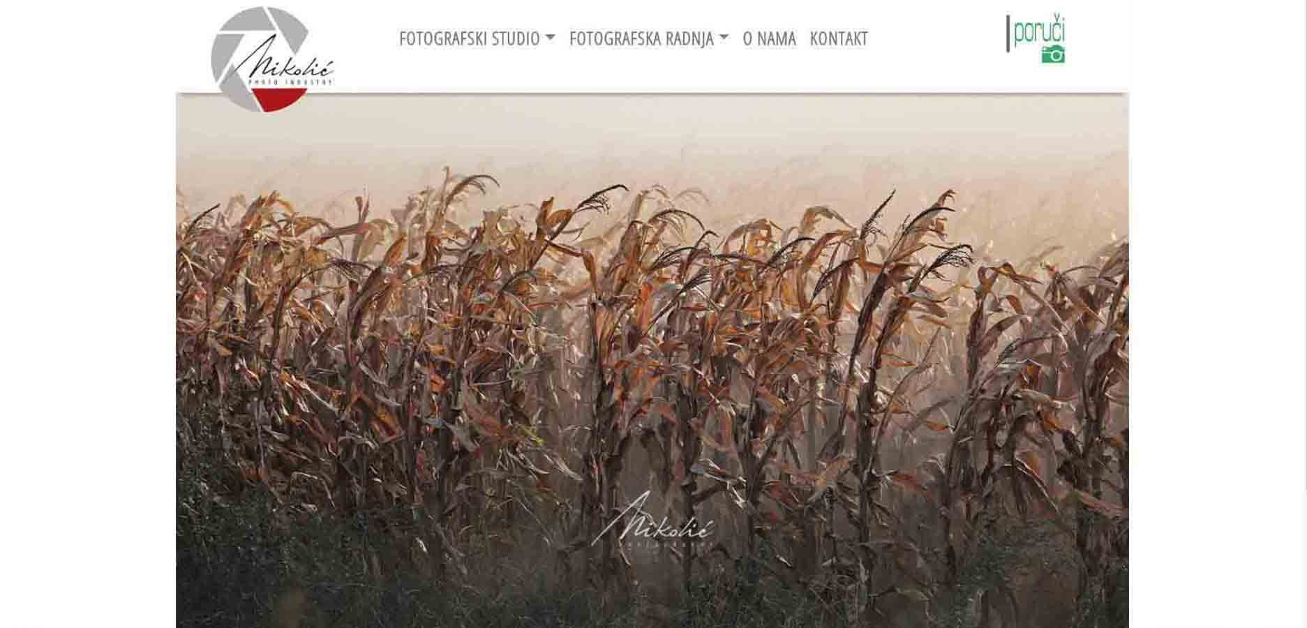 photo industry studio website